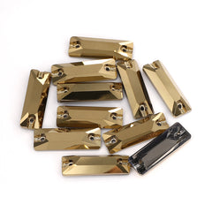 Dorado Cosmic Baguette Shape High Quality Glass Sew-on Rhinestones WholesaleRhinestone