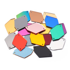 Cosmic Shape Multi Colors Acrylic Sew-on Mirror For Dance Costume WholesaleRhinestone