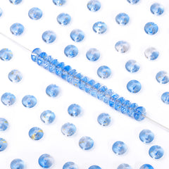 TMTG002 Transparent Candy Series Lucky Buckle Shape Glass Seed Beads WholesaleRhinestone