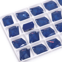 Mocha Sapphire Cosmic Shape High Quality Glass Sew-on Rhinestones WholesaleRhinestone