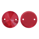 Mocha Light Siam Rivoli Shape High Quality Glass Sew-on Rhinestones WholesaleRhinestone