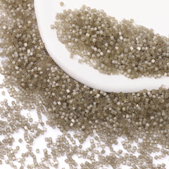 Transparent Silk Satin Cat's Eye Color Hight Quality Glass Cylinder Seed Beads 1.6 MM Size MY4022 WholesaleRhinestone