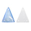 Electric Neon Light Blue Slim Triangle Shape High Quality Glass Sew-on Rhinestones
