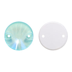 Electric Neon Light Azore Rivoli Shape High Quality Glass Sew-on Rhinestones WholesaleRhinestone