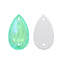 Electric Neon Greenwrap Drop Shape High Quality Glass Sew-on Rhinestones WholesaleRhinestone