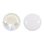 Electric Neon White Rivoli Shape High Quality Glass Sew-on Rhinestones WholesaleRhinestone