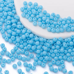 BSCZ007 4.5 MM Round Shape Glass Seed Beads for Bracelets and Jewelry Making WholesaleRhinestone