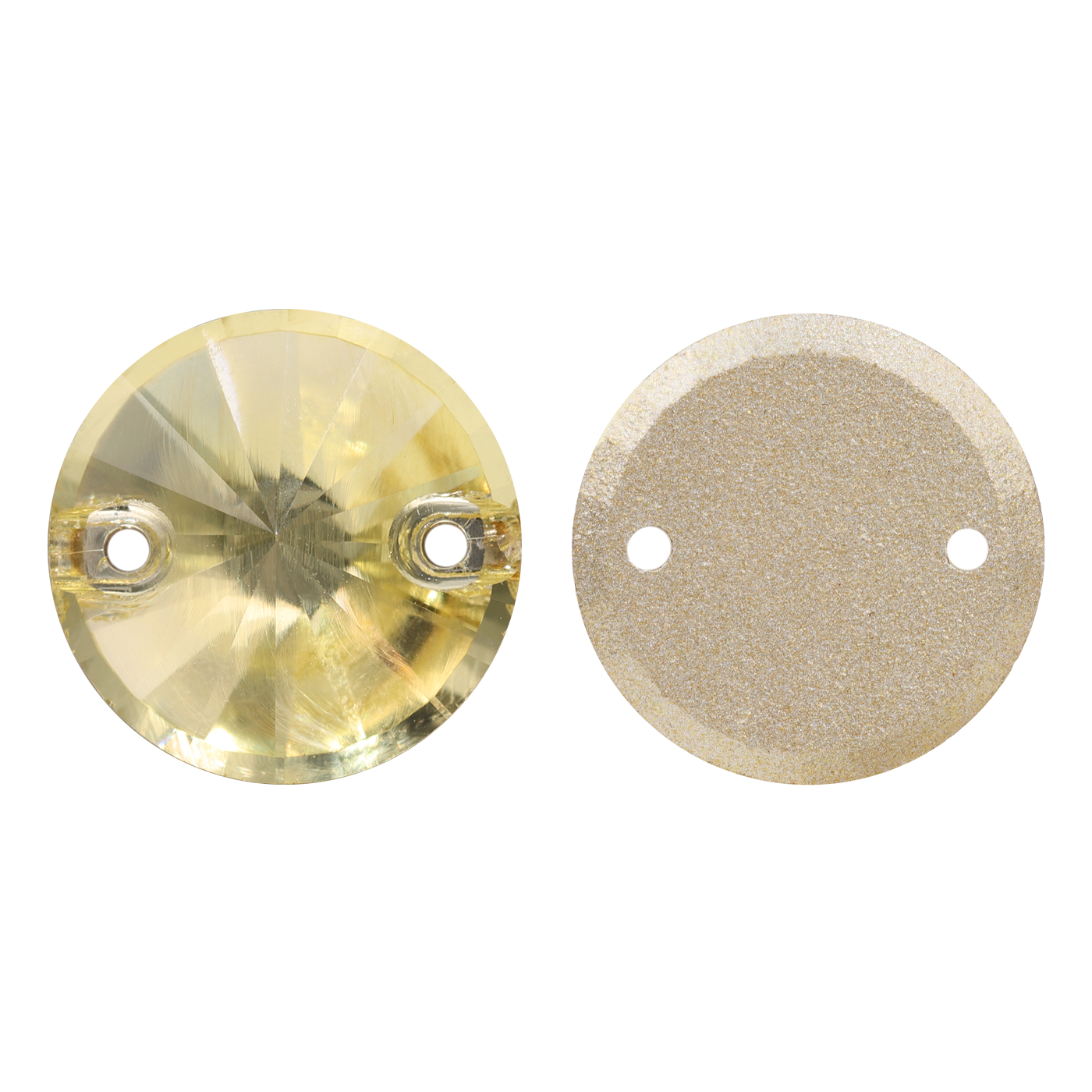 Jonquil Rivoli Shape High Quality Glass Sew-on Rhinestones WholesaleRhinestone