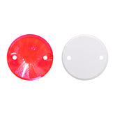 Electric Neon Hyacinth Rivoli Shape High Quality Glass Sew-on Rhinestones WholesaleRhinestone