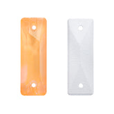 Electric Neon Sunflower Cosmic Baguette Shape High Quality Glass Sew-on Rhinestones WholesaleRhinestone