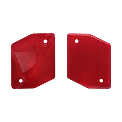 Mocha Light Siam Cosmic Shape Hoge kwaliteit Glazen Sewing-On Rhinestones