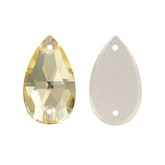 Jonquil Drop Shape High Quality Glass Sew-on Rhinestones WholesaleRhinestone