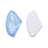 Electric Neon Light Blue Galactic Shape High Quality Glass Sew-on Rhinestones WholesaleRhinestone