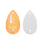 Electric Neon Sunflower Drop Shape High Quality Glass Sew-on Rhinestones WholesaleRhinestone