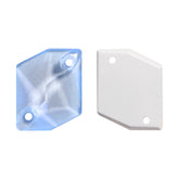 Electric Neon Light Blue Cosmic Shape High Quality Glass Sew-on Rhinestones WholesaleRhinestone