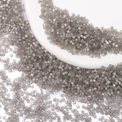 Transparent Silk Satin Cat's Eye Color Hight Quality Glass Cylinder Seed Beads 1.6 MM Size MY4020 WholesaleRhinestone