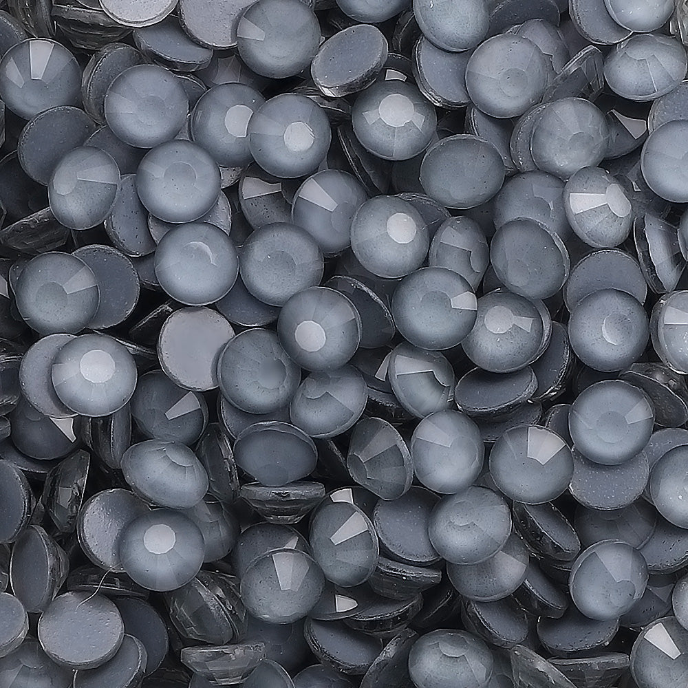 Mocha Neon Lt Gray Glass Flat Back Rhinestones WholesaleRhinestone