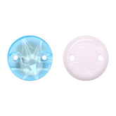 Electric Neon Aquamarine XIRIUS Round Shape High Quality Glass Sew-on Rhinestones WholesaleRhinestone
