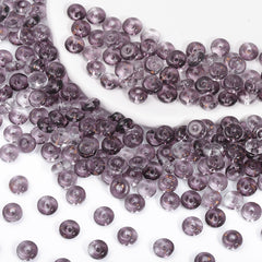 TMTG009 Transparent Candy Series Lucky Buckle Shape Glass Seed Beads WholesaleRhinestone