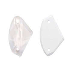 Electric Neon White Galactic Shape High Quality Glass Sew-on Rhinestones WholesaleRhinestone