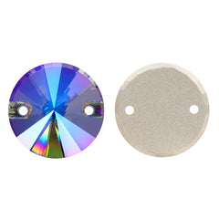 Black Diamond Shimmer Rivoli Shape High Quality Glass Sew-on Rhinestones WholesaleRhinestone