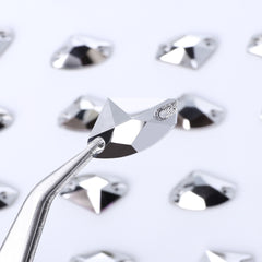 Comet Argent Light Galactic Shape High Quality Glass Sew-on Rhinestones WholesaleRhinestone