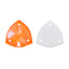 Electric Neon Orange Yellow Trilliant Shape High Quality Glass Sew-on Rhinestones WholesaleRhinestone
