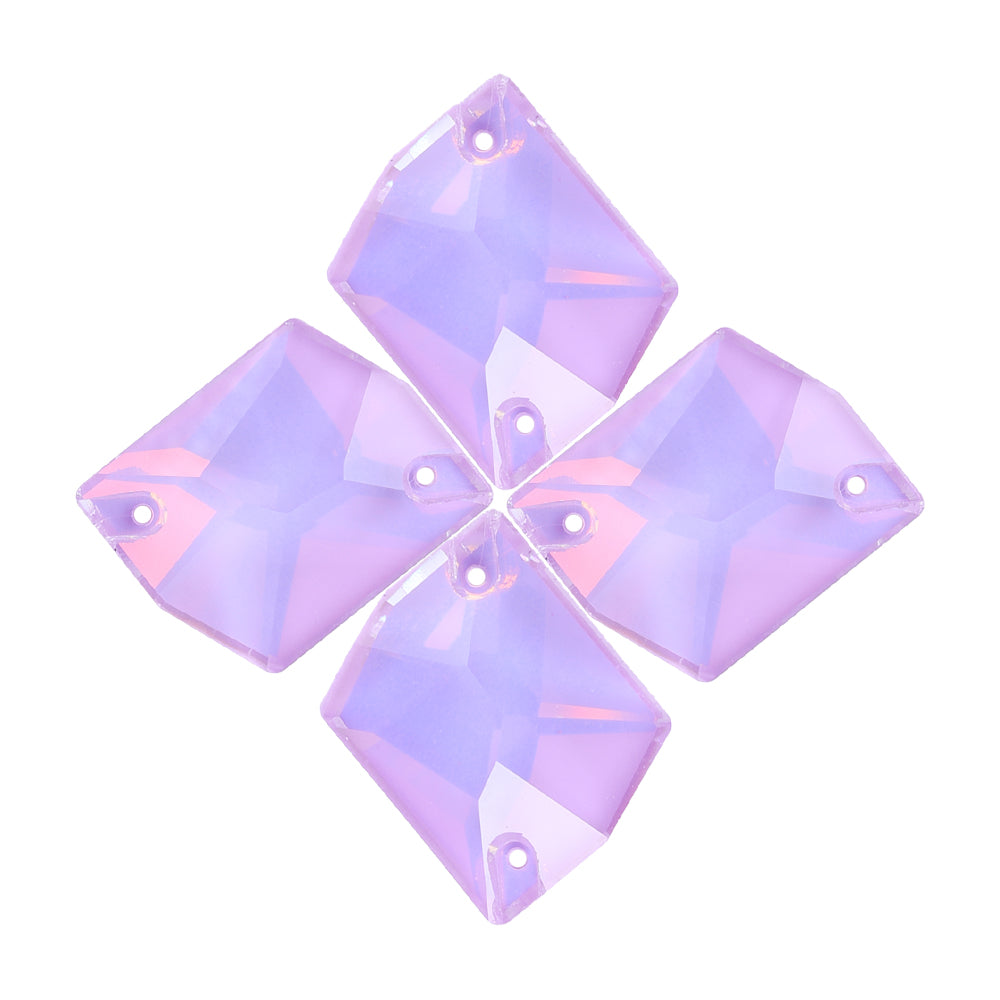 Lavender AM Cosmic Shape High Quality Glass Sew-on Rhinestones WholesaleRhinestone