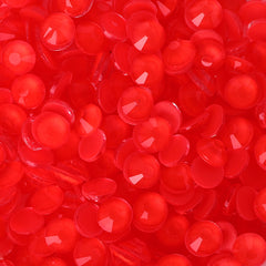 Mocha Neon Dk Orange Glass Flat Back Rhinestones WholesaleRhinestone