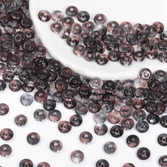 TMTG008 Transparent Candy Series Lucky Buckle Shape Glass Seed Beads WholesaleRhinestone