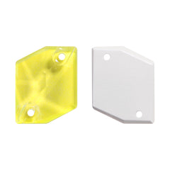 Electric Neon Light Topaz Cosmic Shape High Quality Glass Sew-on Rhinestones WholesaleRhinestone