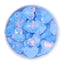 Light Sapphire AM Heart Shape High Quality Glass Sew-on Rhinestones WholesaleRhinestone