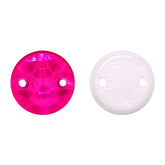 Electric Neon Fuchsia XIRIUS Round Shape High Quality Glass Sew-on Rhinestones WholesaleRhinestone