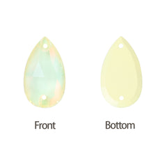 Jonquil AM Drop Shape High Quality Glass Sew-on Rhinestones WholesaleRhinestone
