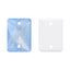 Electric Neon Light Blue Rectangle Shape High Quality Glass Sew-on Rhinestones WholesaleRhinestone