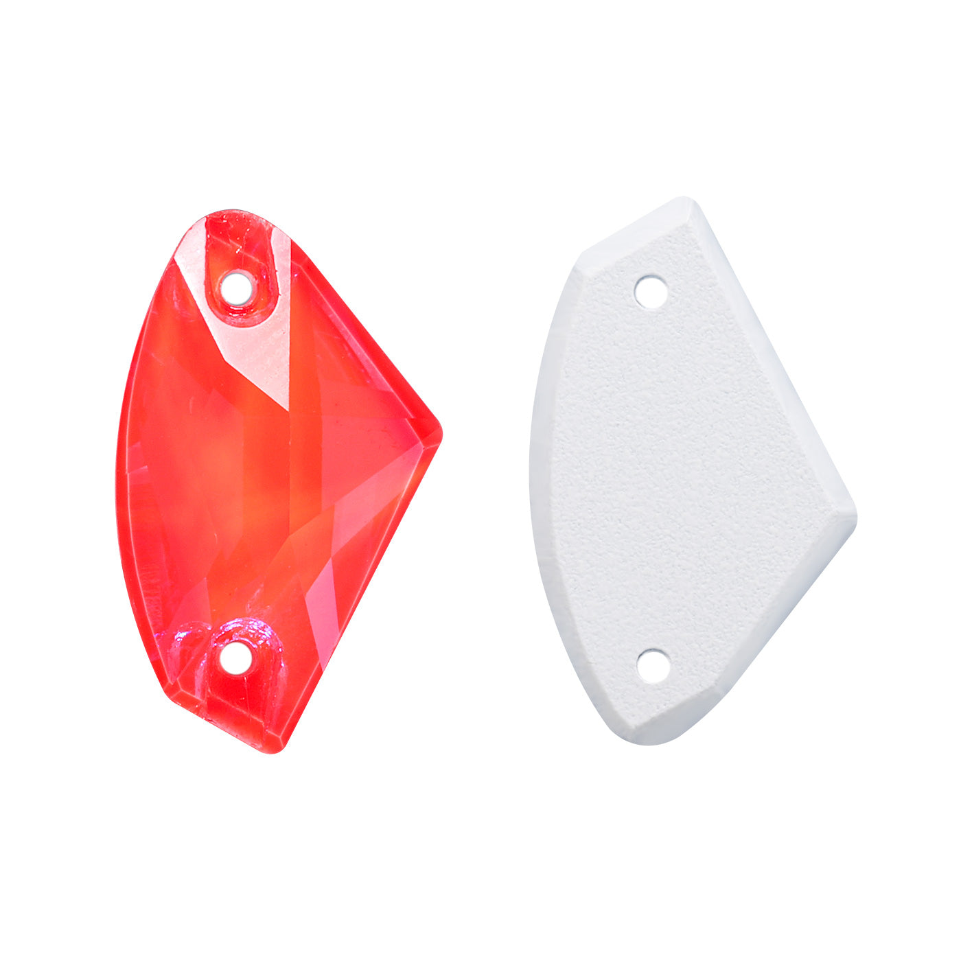 Electric Neon Hyacinth Galactic Shape High Quality Glass Sew-on Rhinestones WholesaleRhinestone