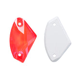 Electric Neon Hyacinth Galactic Shape High Quality Glass Sew-on Rhinestones WholesaleRhinestone