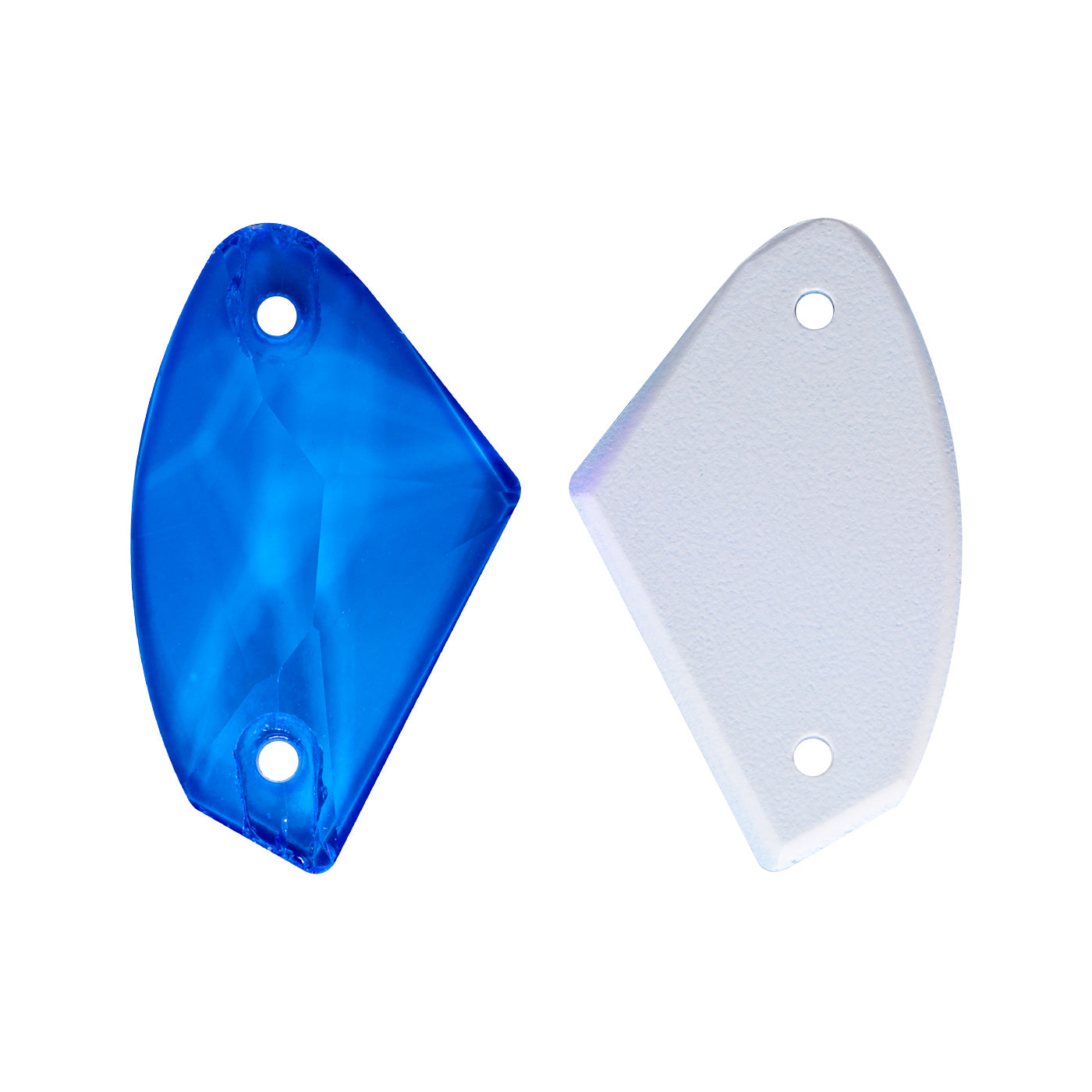 Mocha Neon Sapphire Galactic Shape High Quality Glass Sew-on Rhinestones WholesaleRhinestone