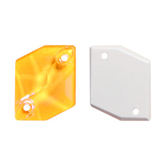 Electric Neon Sunflower Cosmic Shape High Quality Glass Sew-on Rhinestones WholesaleRhinestone