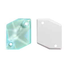 Electric Neon Light Azore Cosmic Shape High Quality Glass Sew-on Rhinestones WholesaleRhinestone