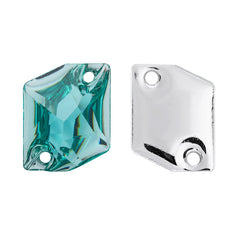 Cosmic Aquamarine Resin Sew-on Rhinestones For Dance Costume WholesaleRhinestone