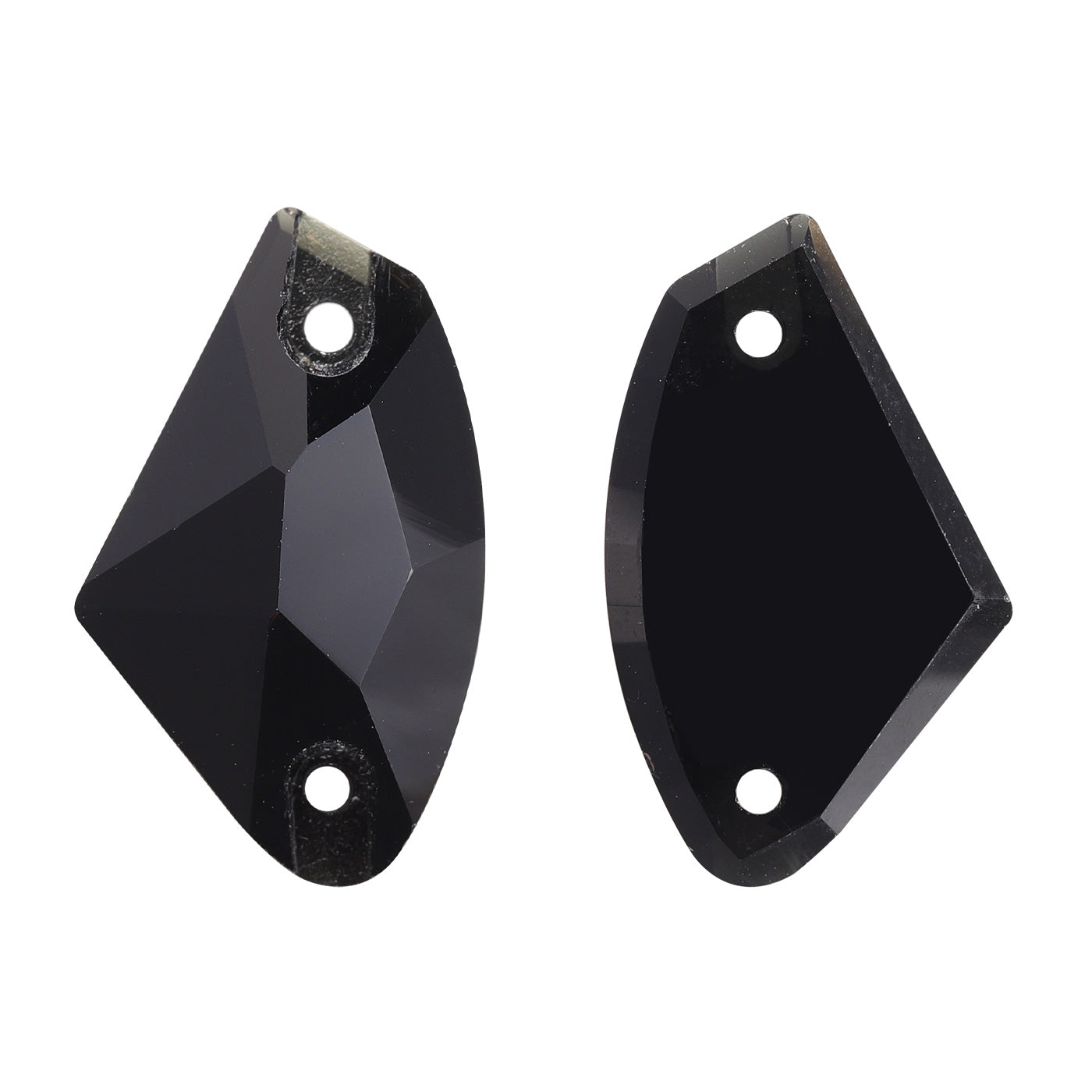 Jet Galactic Shape High Quality Glass Sew-on Rhinestones WholesaleRhinestone