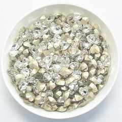 Crystal Heart Shape Glass Pointed Back Fancy Rhinestones WholesaleRhinestone