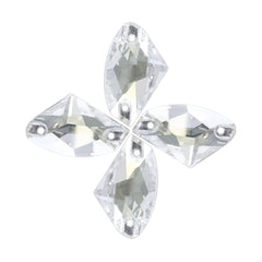 Silver Shade Galactic Shape High Quality Glass Sew-on Rhinestones WholesaleRhinestone