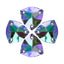 Ghost Light Trilliant Shape High Quality Glass Sew-on Rhinestones WholesaleRhinestone