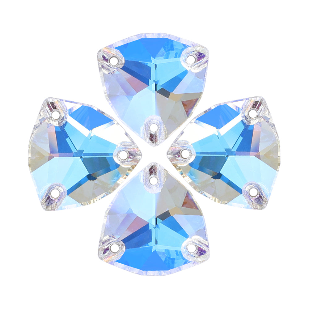 Moonlight Trilliant Shape High Quality Glass Sew-on Rhinestones WholesaleRhinestone