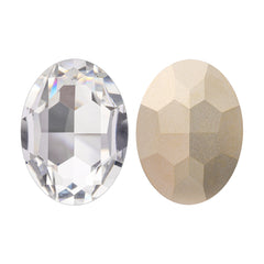 Crystal Big Oval Shape High Quality Glass Pointed Back Fancy Rhinestones WholesaleRhinestone