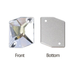 Silver Shade Cosmic Shape High Quality Glass Sew-on Rhinestones WholesaleRhinestone