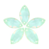 Light Azore AM Navette Shape High Quality Glass Sew-on Rhinestones WholesaleRhinestone