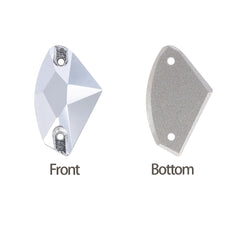 Comet Argent Light Galactic Shape High Quality Glass Sew-on Rhinestones WholesaleRhinestone